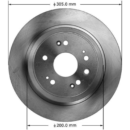BENDIX PRT6017 Bendix Brake Rotor