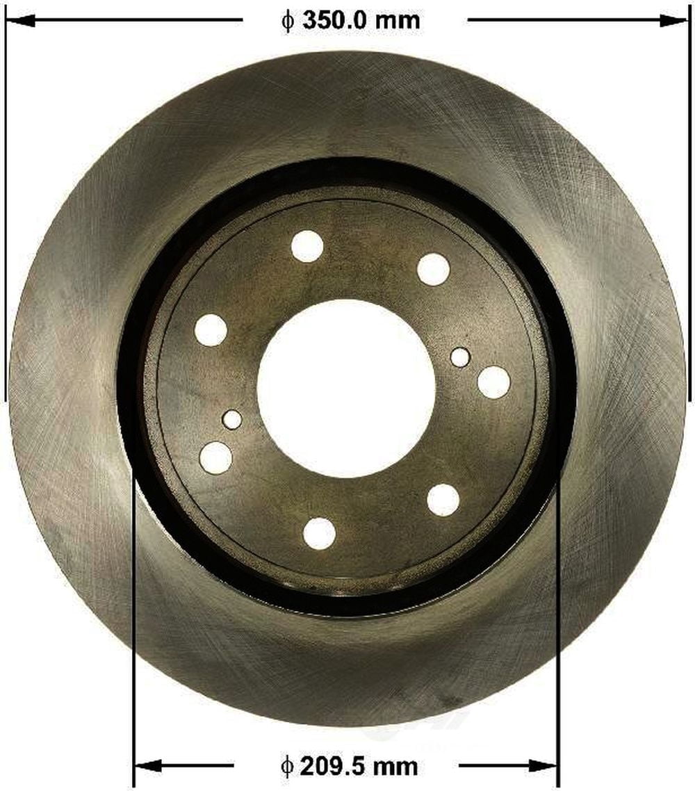 BENDIX PRT6053 Bendix Brake Rotor Fits select: 2010-2014 FORD F150