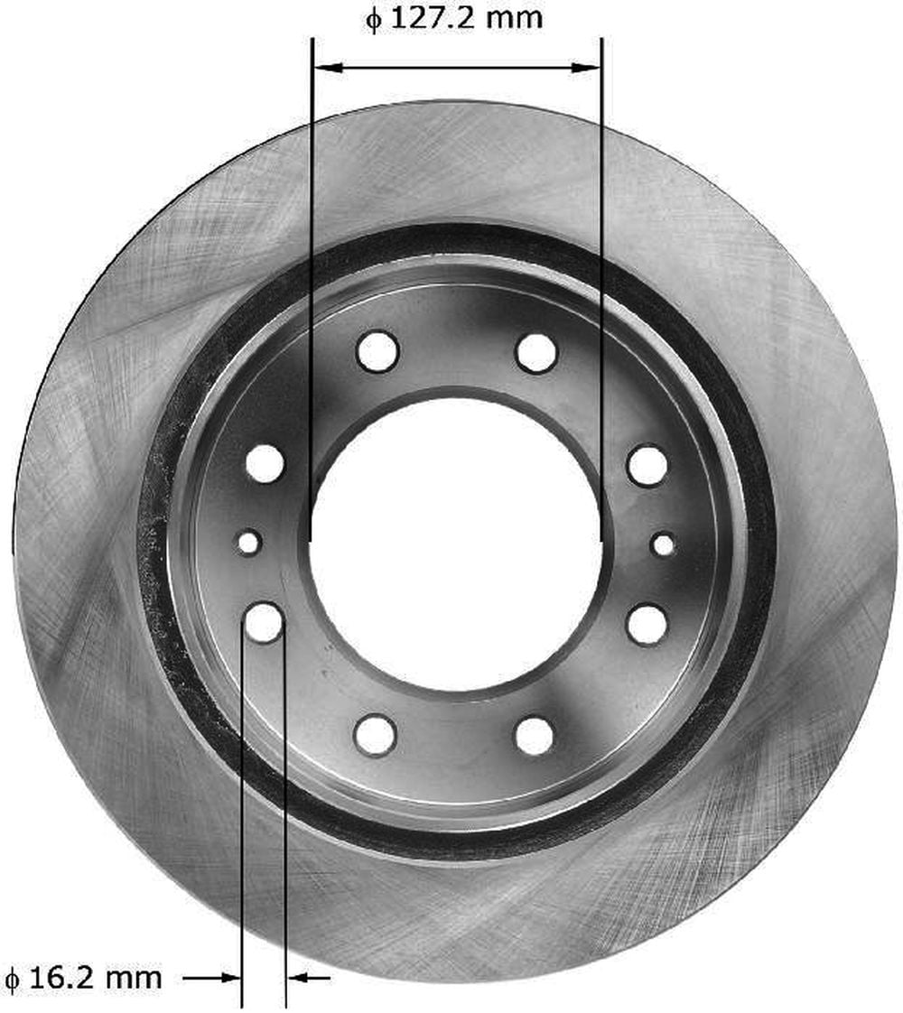 Car Disc Brake Dimensions