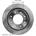 thumbnail image 1 of BENDIX PRT6075 Bendix Brake Rotor, 1 of 3