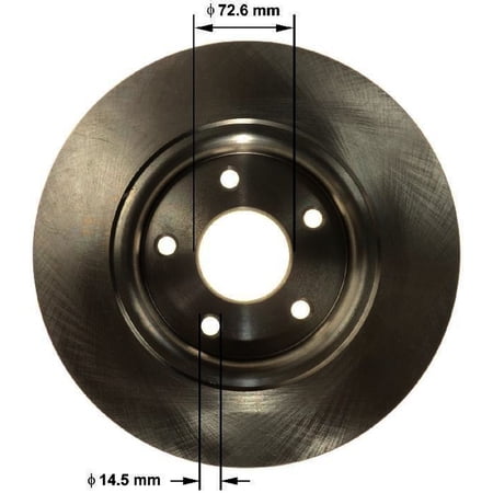 BENDIX PRT6171 Bendix Brake Rotor Fits select: 2012-2019 DODGE GRAND CARAVAN, 2012-2016 CHRYSLER TOWN & COUNTRY