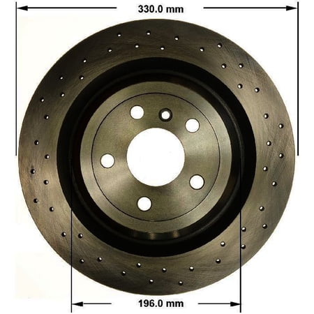 BENDIX PRT6191 Bendix Brake Rotor Fits select: 2012-2013 MERCEDES-BENZ ML