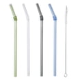 thumbnail image 1 of Better Homes and Gardens Mixed Colored Bendy Straws 9 Inches, Set of 5, 1 of 7