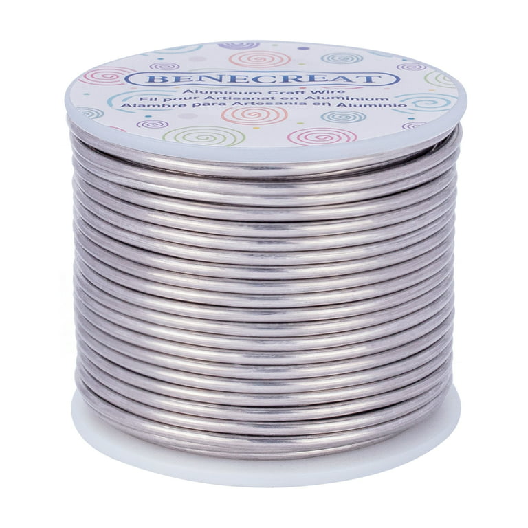 Jewelry Craft Aluminum Wire 22 Gauge 853Feet Bendable Metal Sculpting Wire  for Craft Floral Model Skeleton Making