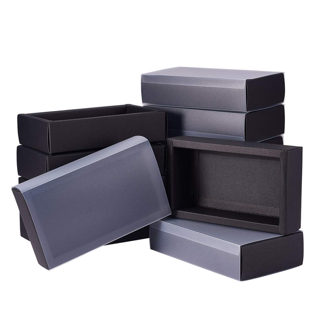BENECREAT 10 stuks doorzichtige geschenkdozen, 20