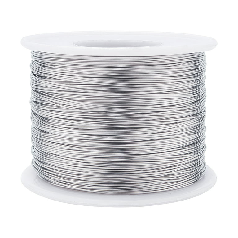 BENECREAT 24 Gauge 524Feet 304 Stainless Steel Binding Wire for Jewelry  Making Strapping Sculpture Frame Cleaning Brushes Making