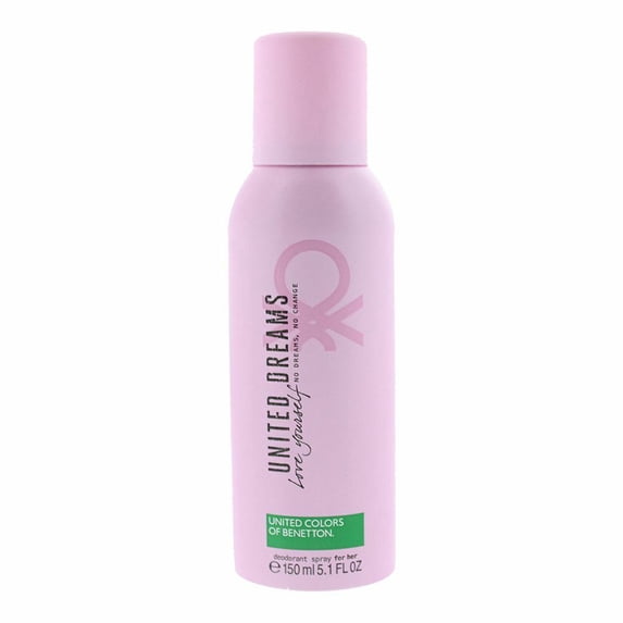 Benetton Ladies United Dreams Love Yourself For Her Deodorant Spray 5.1 oz Fragrances 8433982000683