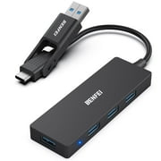 BENFEI 4-Ports USB 3.0 Hub, Ultra-Slim USB Expander for Laptop, Desktop PC, Xbox, PS5