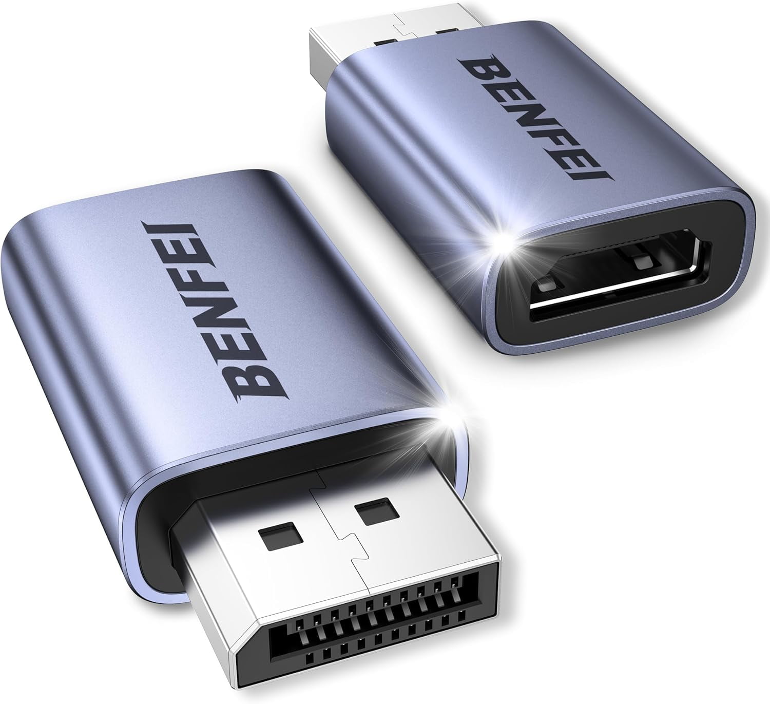 BENFEI 4K DisplayPort to HDMI Adapter 2-Pack, Unidirectional DP 1.2 ...