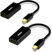 BENFEI DisplayPort to HDMI Adapter 2 Pack, Mini DPThunderbolt to HDMI Converter Gold-Plated Cord