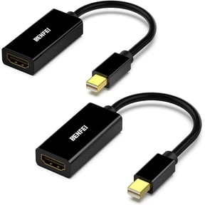 BENFEI DisplayPort to HDMI Adapter 2 Pack, Mini DP(Thunderbolt) to HDMI Converter Gold-Plated Cord