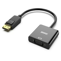 BENFEI DisplayPort to VGA, Gold-Plated DP to VGA Adapter (Male to Female) Compatible for Lenovo, Dell, HP, ASUS