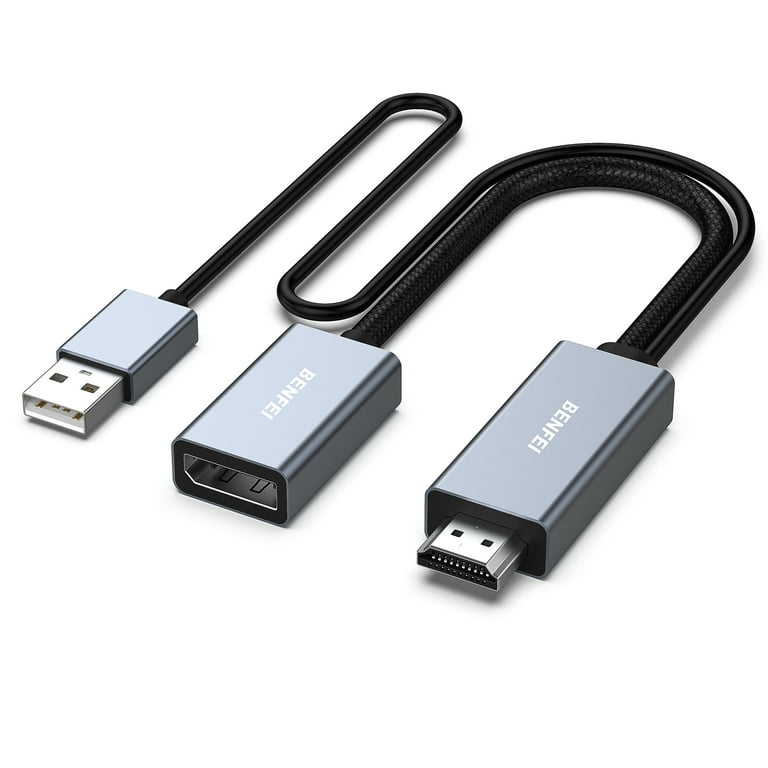 BENFEI HDMI to DisplayPort Adapter for Video, Compatible with PC 