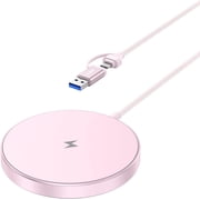 BENFEI Magnetic Wireless Charger 15w Compatible with MagSafe Charger/iPhone 16/16 Pro/16 Plus/16 Pro Max/iPhone 15 Pro Max Plus/iPhone 14 13 12 Series, Wireless