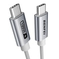 thumbnail image 1 of BENFEI USB C fast charging cable (100W 3.3ft), aluminum shell usb-c cable for iPhone 15/15Pro/15Plus/15Pro Max MacBook Pro/iPad Pro 2023, iPad Air 4,Samsung Galaxy S23+/S23, 1 of 8