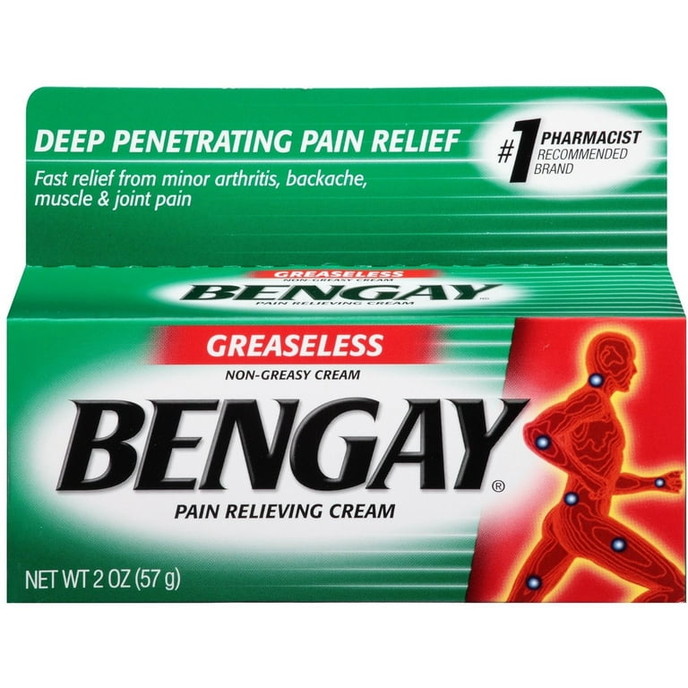 BENGAY Ultra Strength Pain Relieving Cream Tubes 4oz Twin, 51 OFF