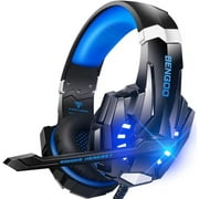 BENGOO G9000 Stereo Gaming Headset with Noise Cancelling Mic, LED Light, Bass Surround for PS4 PC Xbox One PS5 Controller
