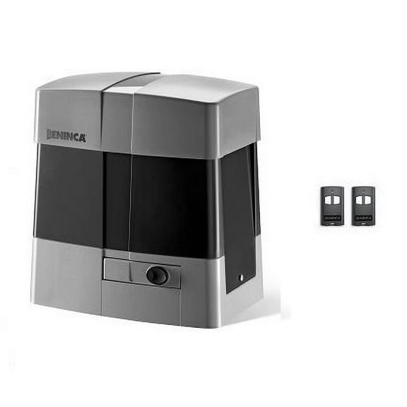 BENINCA SLIDE GATE ELECTRIC MOTOR OPENER / OPERATOR 115 VAC SINGLE-PHASE OPERATOR WITH BUILT-IN CONTROL PANEL 30 FT / 2,000 LBS (BULL10MA)