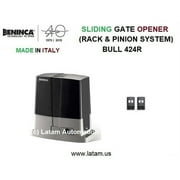 BENINCA Slide GATE Opener/Operator Bull424R 1 Bull424R & 2 Long-Range Remote Controls