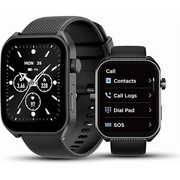 BENIO Lark 3 Smart Watch, 2.04" AMOLED, Heart Rate/Sleep Monitor, Waterproof