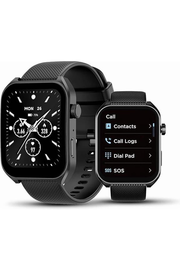 BENIO Lark 3 Smart Watch, 2.04" AMOLED, Heart Rate/Sleep Monitor, Waterproof