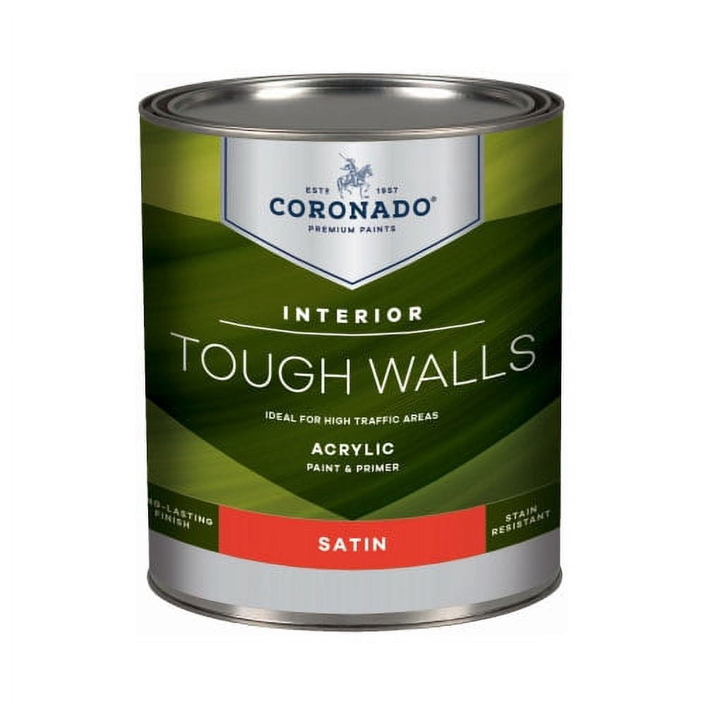 BENJAMIN MOORE &amp; CO-CORONADO 60.32.1 Tough Walls GAL Satin Pastel ...