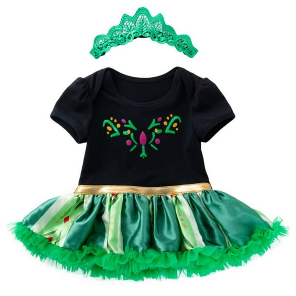 BENJAMJAM 0-2Y Summer Short-Sleeve Dress Two-Piece Set Cartoon Hemline Dress