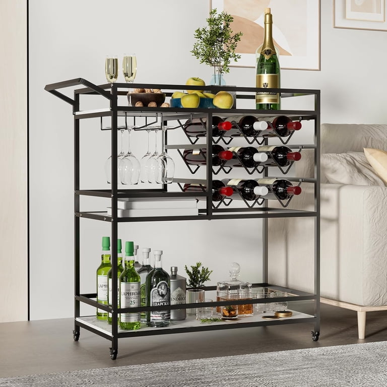 Modern Home Bar Cart