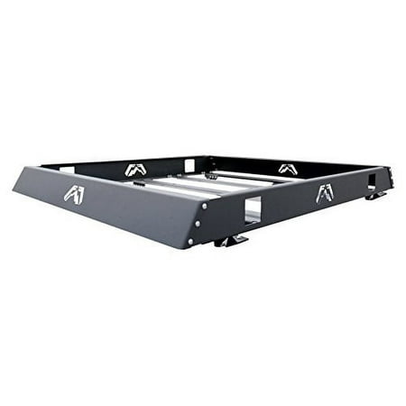 BENT FLANGE ROOF RACK FACE PLATE MATTE BLACK