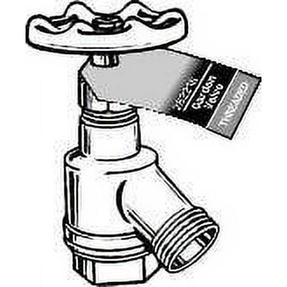 BENT NOSE GARDEN VALVE 3/4" FIP per 5 Each