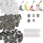 BENTISM 1.25 32mm Button Badge Parts Supplies for Button Maker Machine 500 Sets