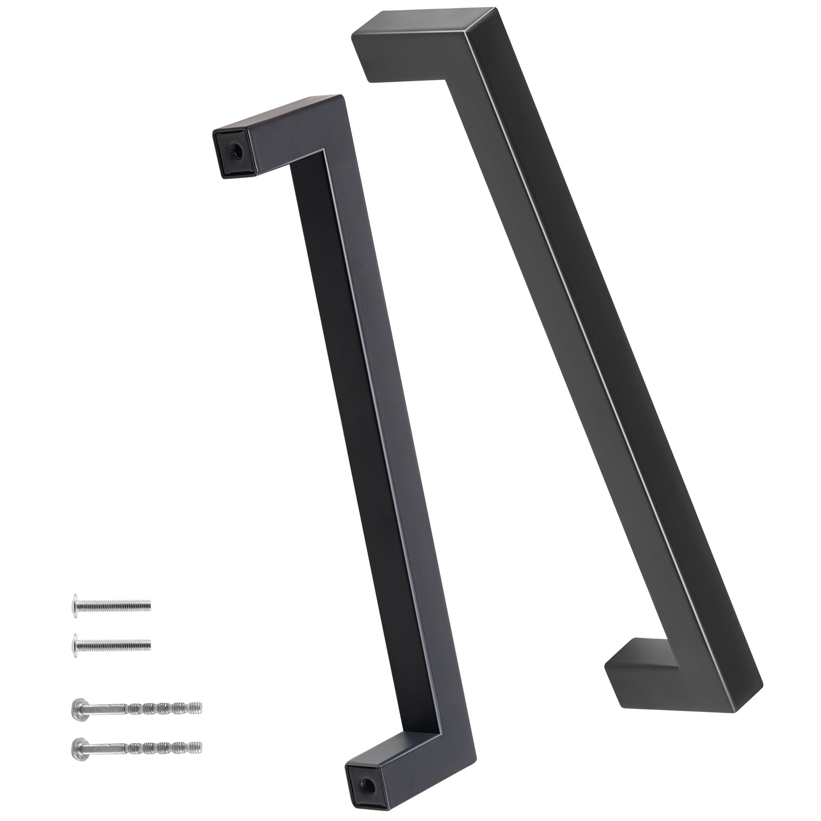 VEVOR 10 Pack Stainless Steel Kitchen Square Cabinet Handles Pulls 5.03in / 128mm
