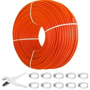 BENTISM 1000 FT PEX Tubing Pipe 1/2 inch PEX Tubing Oxygen Barrier Radiant Floor PEX Pipe Radiant Heat Floor Heating Plumbing Cold and Hot Water Tubing