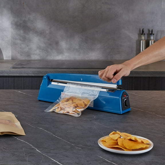 BENTISM 12" ABS Hand Impulse Heat Sealer Machine Poly Bag Sealing for Plastic Bags