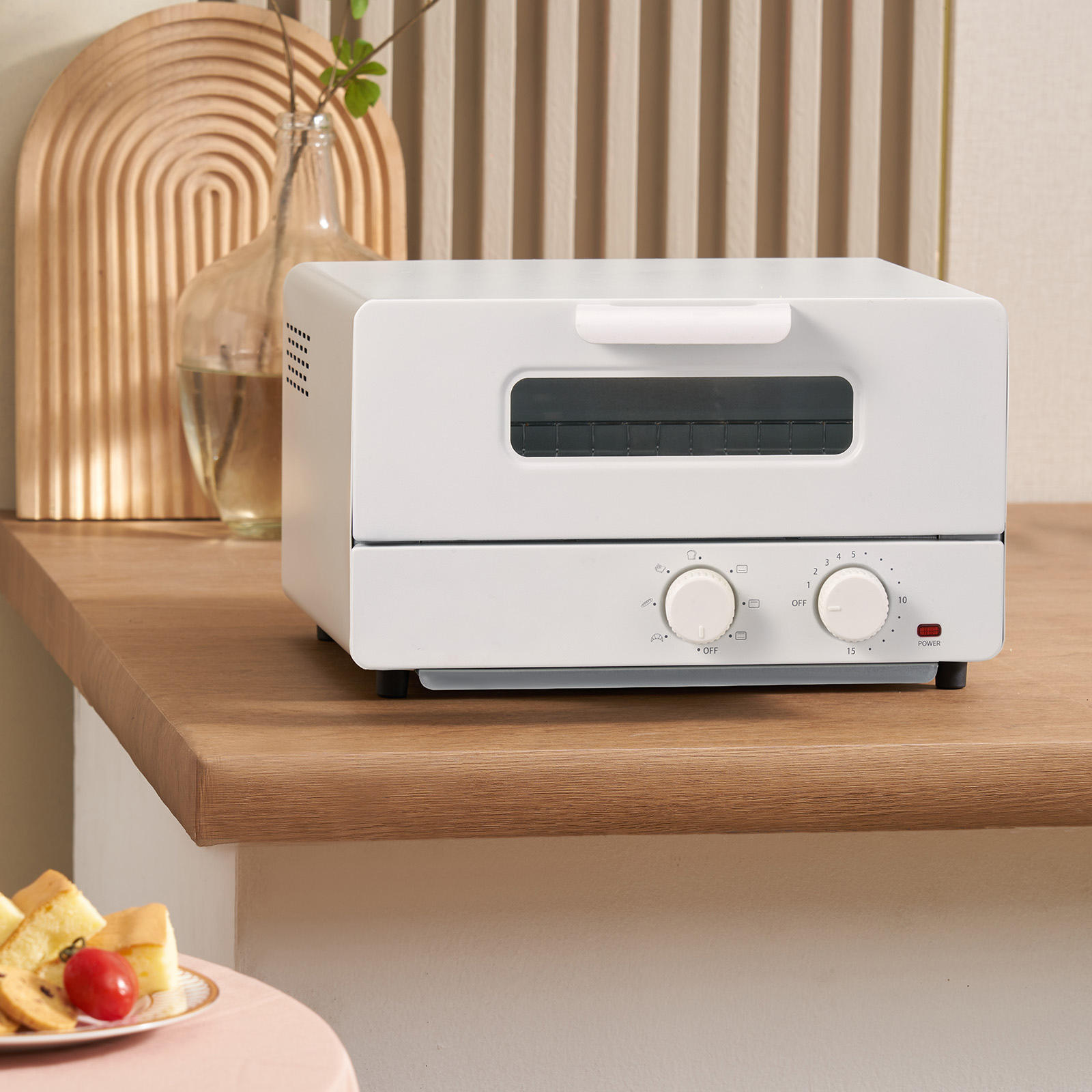 Elite Platinum 8Multifunction Countertop Toaster Oven Broiler with