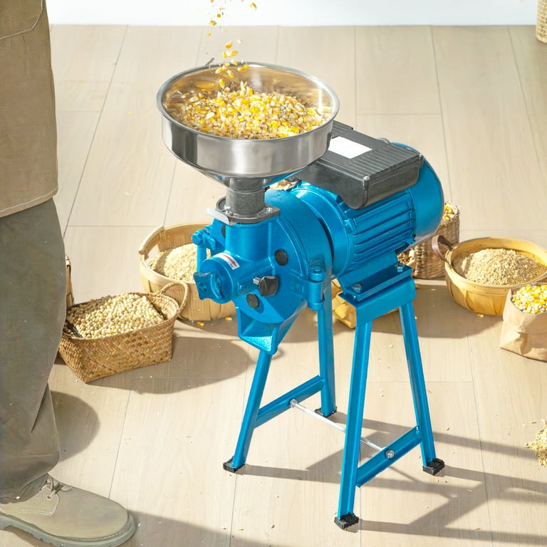 Electric Grinder Mill Machine Corn Grain Wheat Cereal Feed Wet Dry