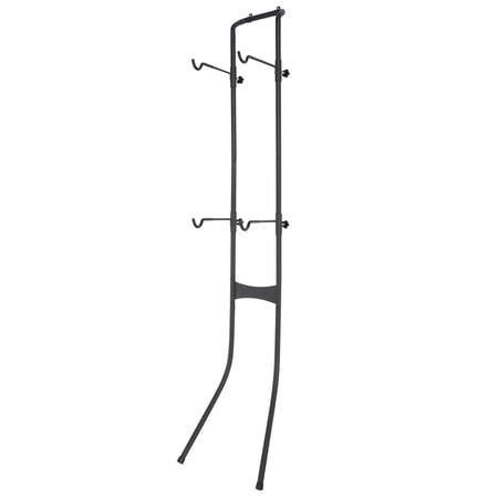 VEVOR 2 Bike Storage Rack, Free Standing Vertical Bike Rack Holds Up to 90 lbs