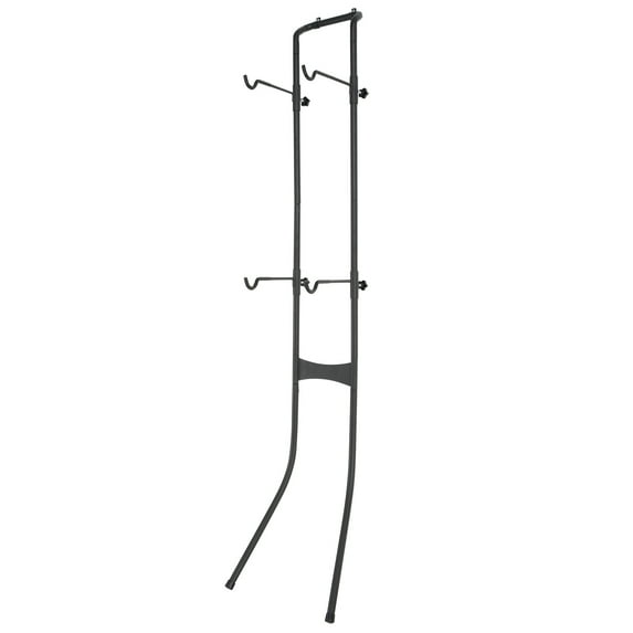 VEVOR 2 Bike Storage Rack, Free Standing Vertical Bike Rack Holds Up to 90 lbs