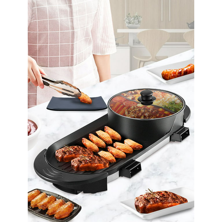 Electric Barbecue Hot Pot, Electric Grill Barbecue