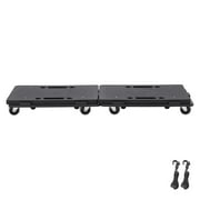 VEVOR 2 pcs Platform Dolly Interlocking Edge Furniture Mover 500 lbs Capacity Each