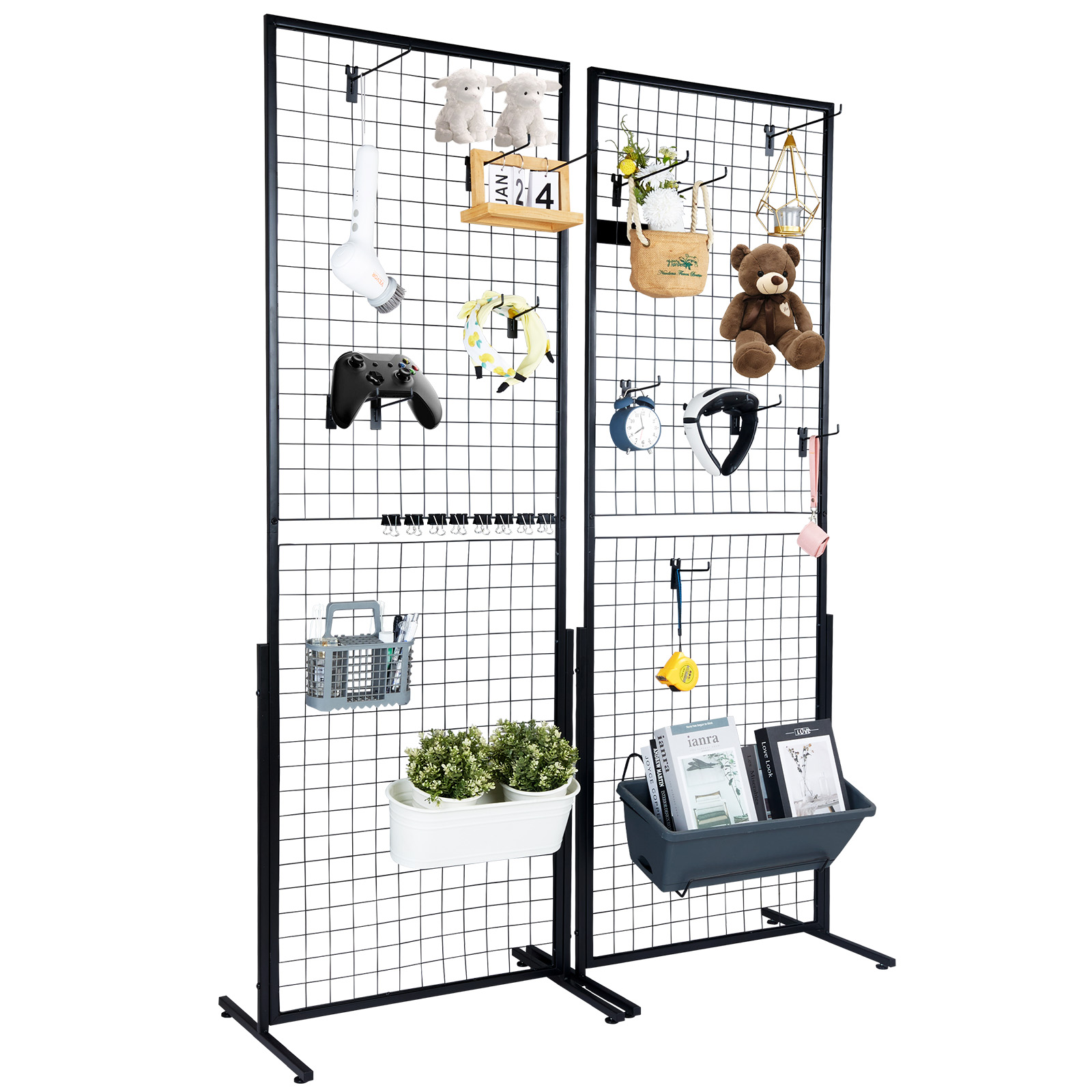 Grid Panel for Retail Display Perfect Black Metal Grid for Any Retail