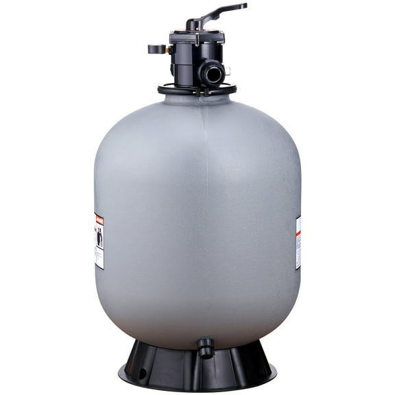 VEVOR 24" Sand Filter Above Inground Swimming Pool Sand Filter with 7-Way Valve