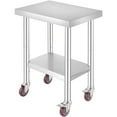 thumbnail image 1 of BENTISM 24" x 18" Stainless Steel General Purpose Table, 1 of 9