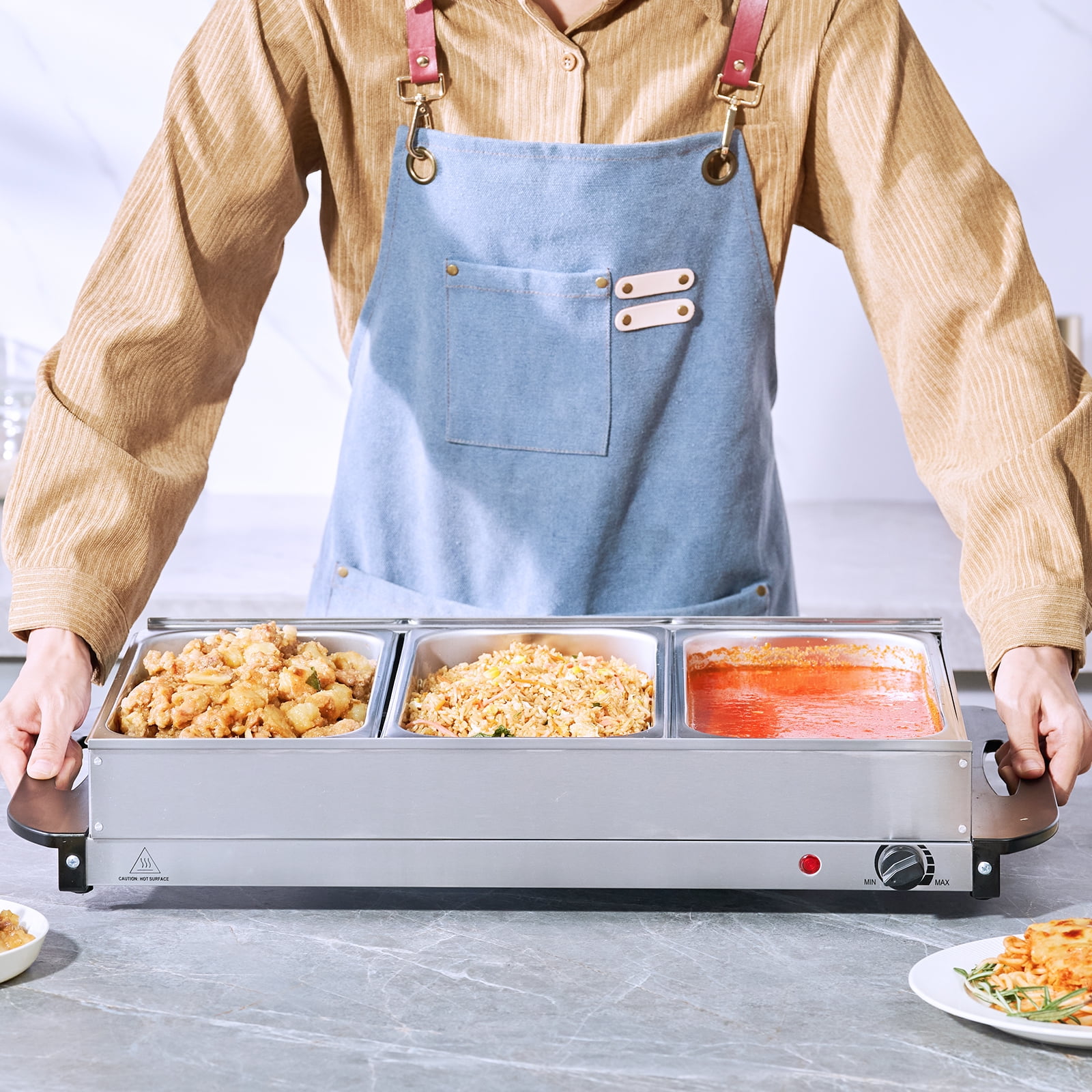 Metal warming trays sale