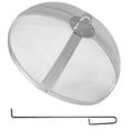 thumbnail image 1 of VEVOR 27" Round Firepit Spark Screen Cover Lid Stainless Steel Wood Burning, 1 of 9