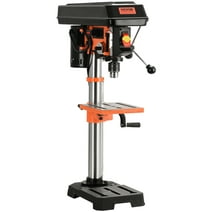 BENTISM 3.2 Amp 10 Inch 120V/60HZ 5 Speed Benchtop Drill Press Cast Iron Drill Press with Laser and LED Light