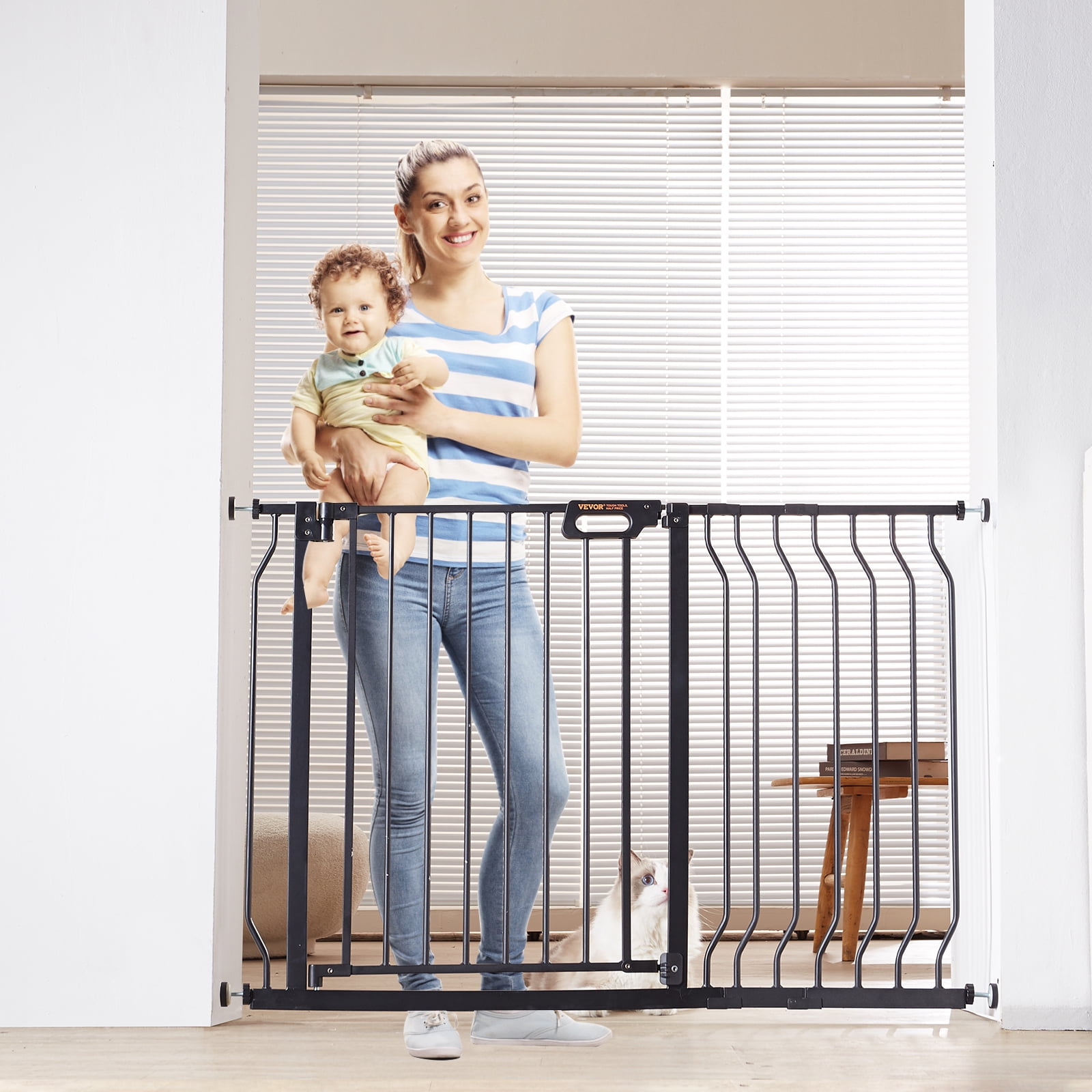 Papacare 36 Extra Tall Baby/Pet Gate for Stairs Doorways Hallways Pre