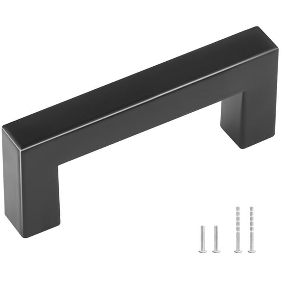 VEVOR 30 Pack Stainless Steel Kitchen Square Cabinet Handles Pulls 3in / 76mm