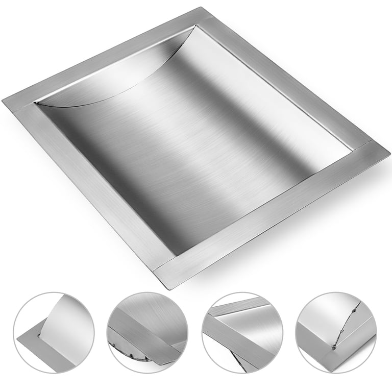 BENTISM 304 Stainless Steel Drop-In Deal Tray 12