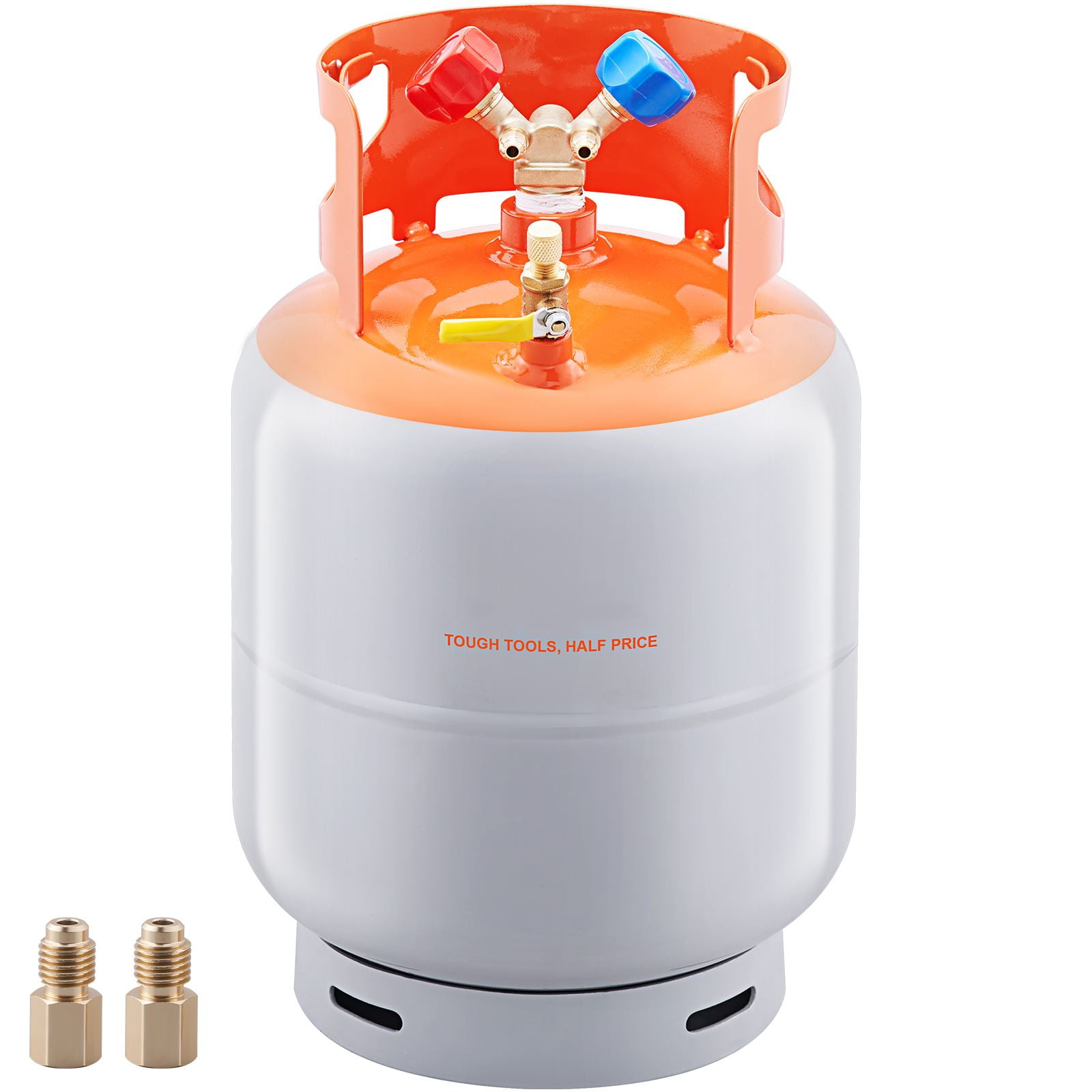 BENTISM 30lbs Refrigerant Recovery Tank Reusable Reclaim Cylinder Tank